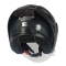 CASCO ABIERTO LS2 OF616 AIRFLOW II NEGRO MATE