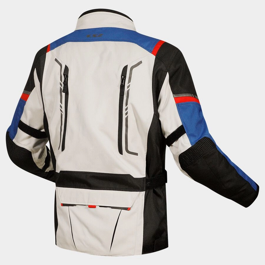 CHAQUETA LS2 NARVIK AZUL NEGRO GRIS ROJO