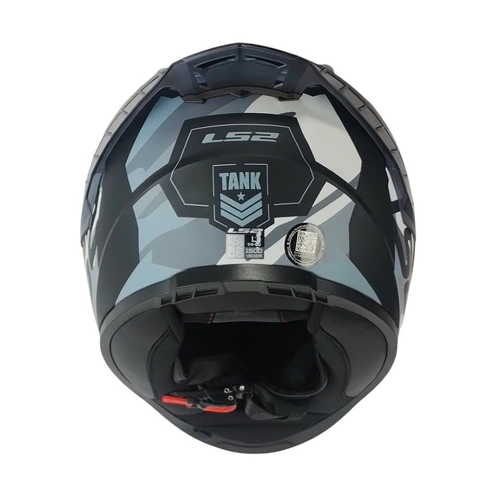 CASCO LS2 FF816 COSMOS TANK CAMOX NEGRO GRIS MATE