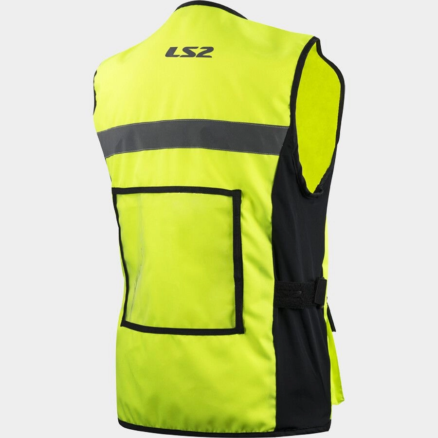 CHALECO REFLECTANTE LS2 VEST AMARILLO