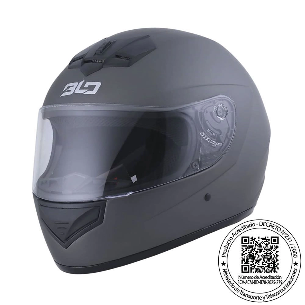 CASCO BLD 878 DOT NARDO GRIS MATE