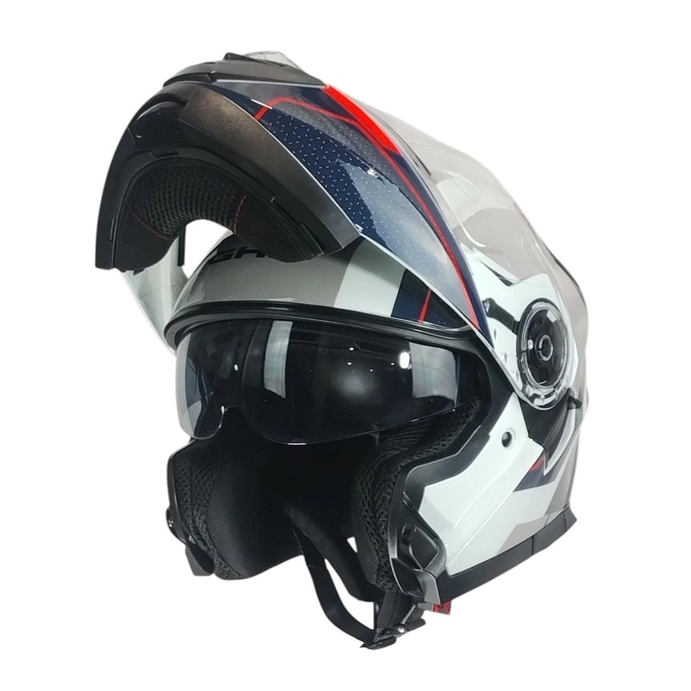 CASCO GHB 160 BOUNDARY BLANCO ROJO AZUL