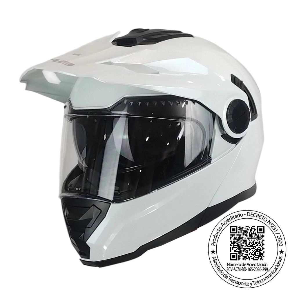 CASCO GHB 165 DOBLE PROPOSITO ABATIBLE BLANCO
