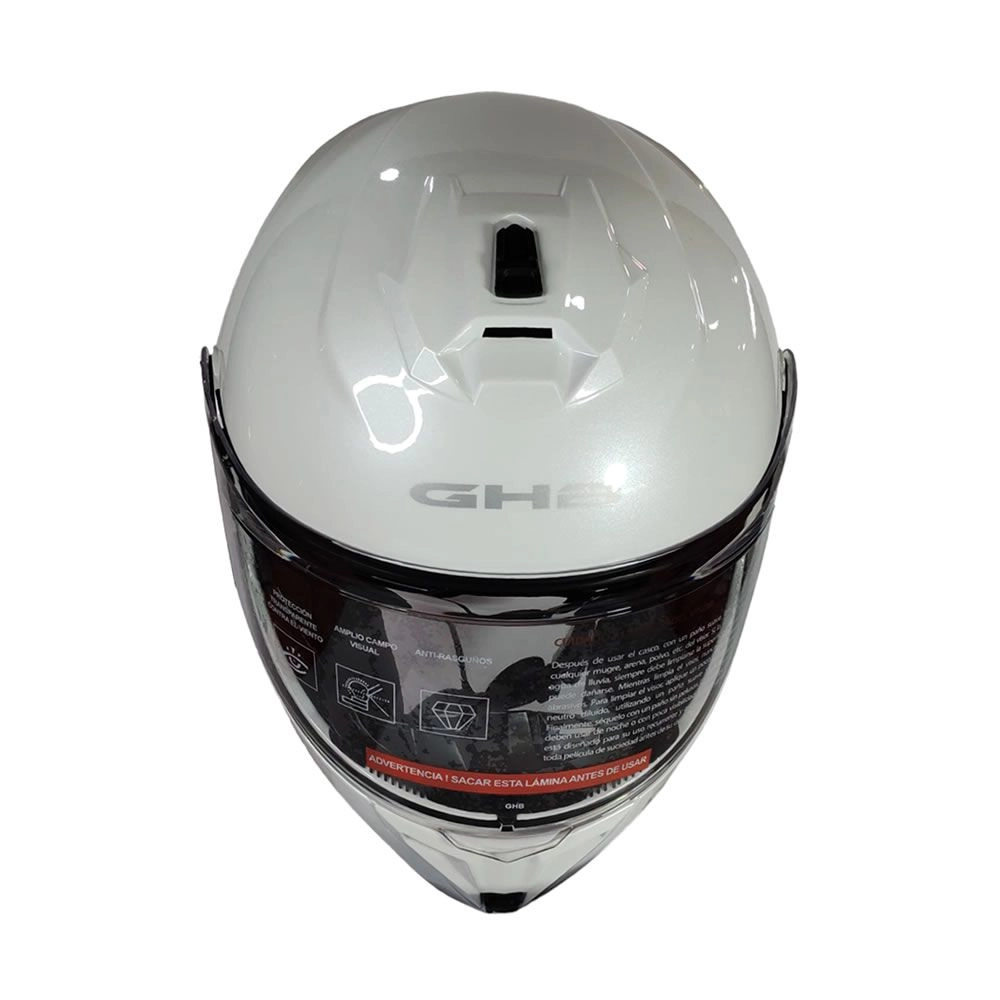 CASCO ABATIBLE GHB 166 BLANCO