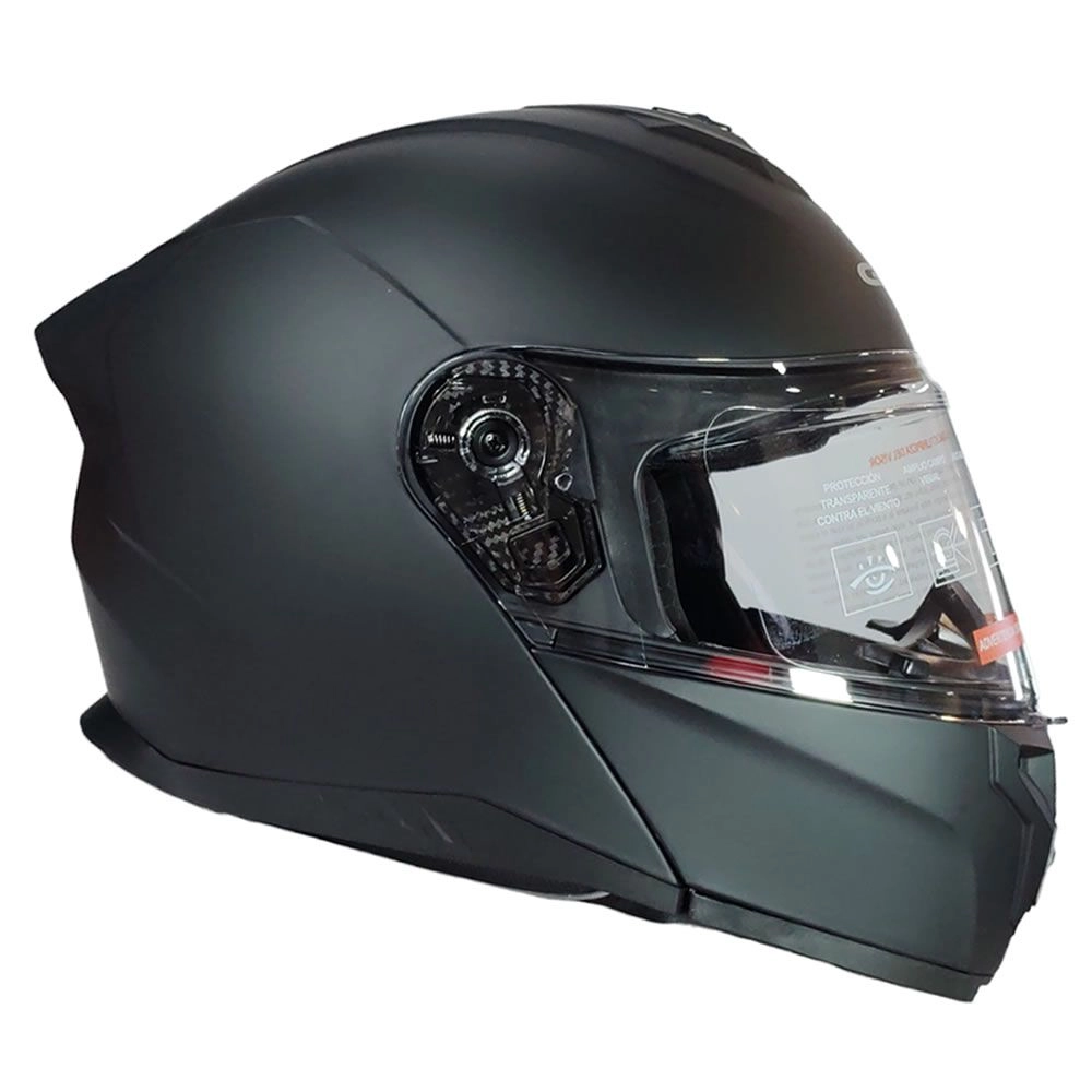 CASCO ABATIBLE GHB 166 NEGRO MATTE