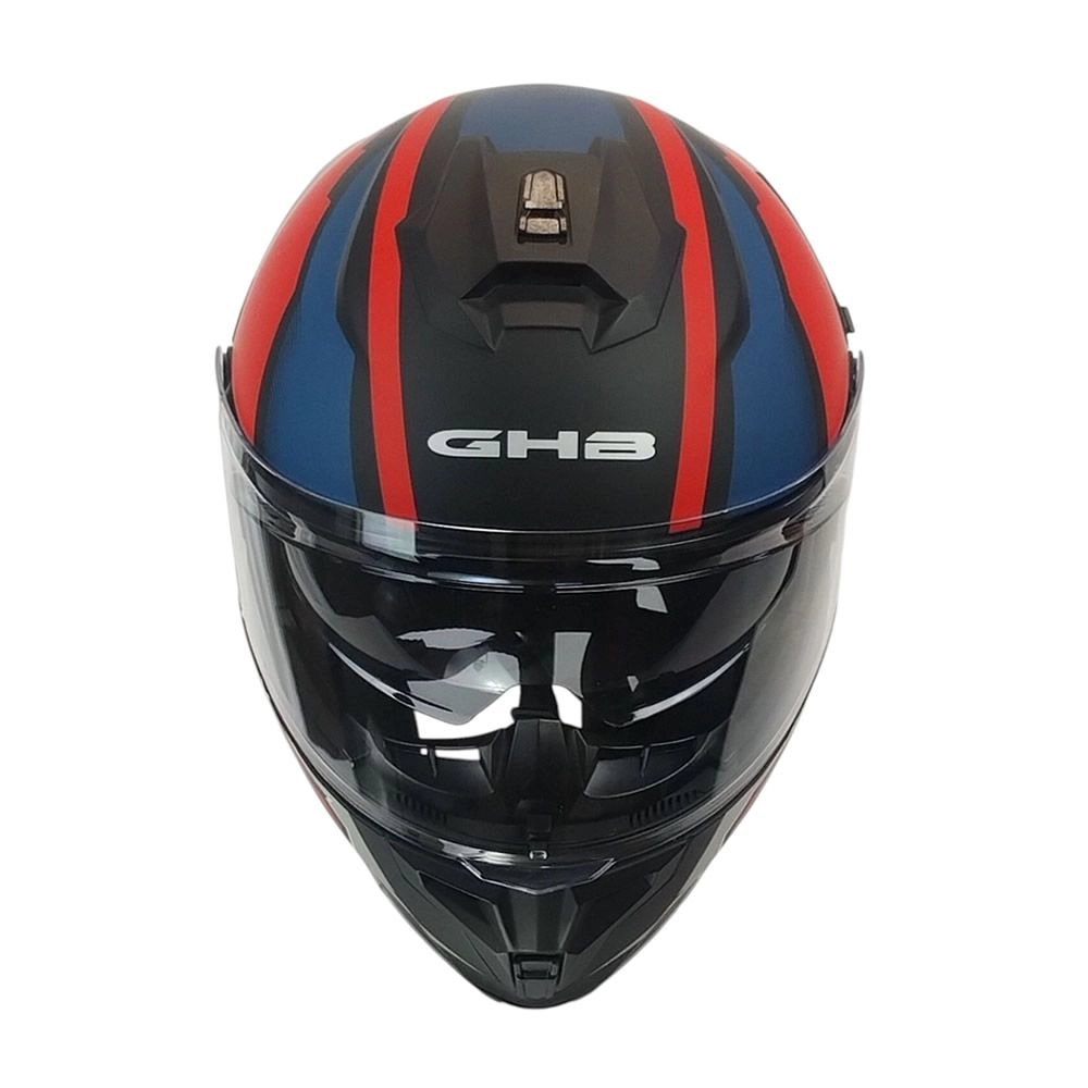 CASCO GHB 166 NINETY NEGRO ROJO MATE