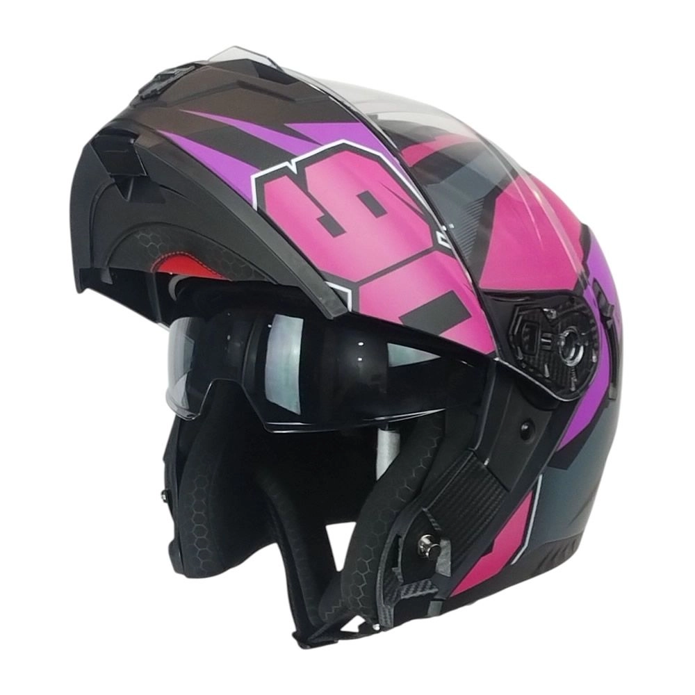 CASCO GHB 166 NINETY NEGRO ROSA MORADO MATE
