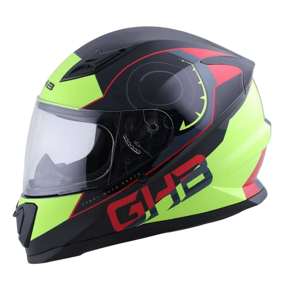 CASCO GHB M-62 CIRCLE NEGRO AMARILLO ROJO