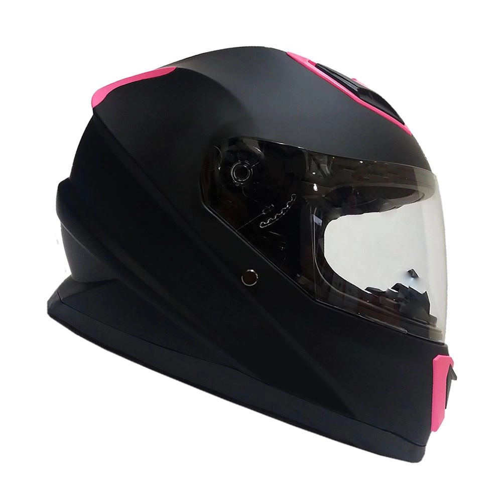 CASCO INTEGRAL GHB M62 PLAIN NEGRO ROSA MATTE