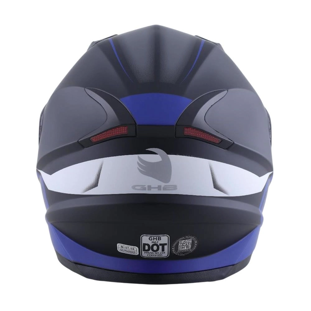 CASCO GHB M-62 TOOL NEGRO AZUL MATE