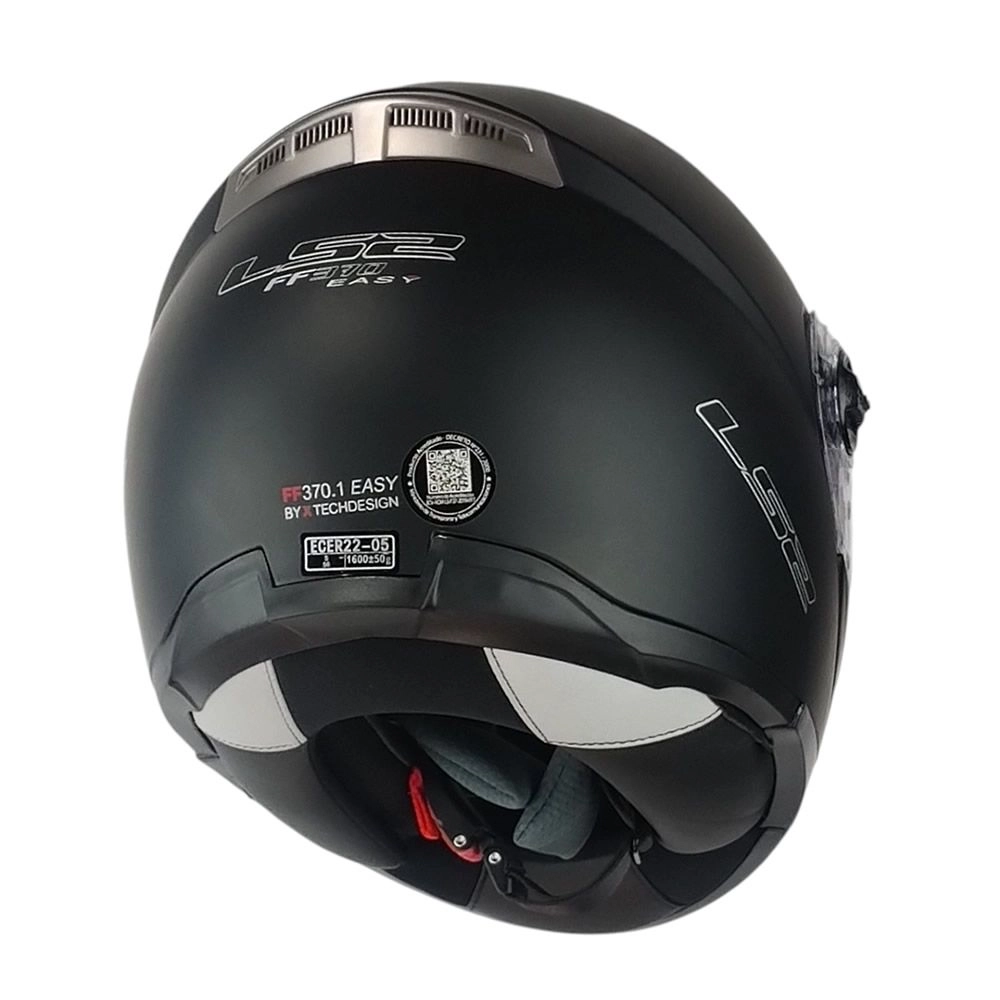 CASCO ABATIBLE LS2 FF370 EASY NEGRO MATE