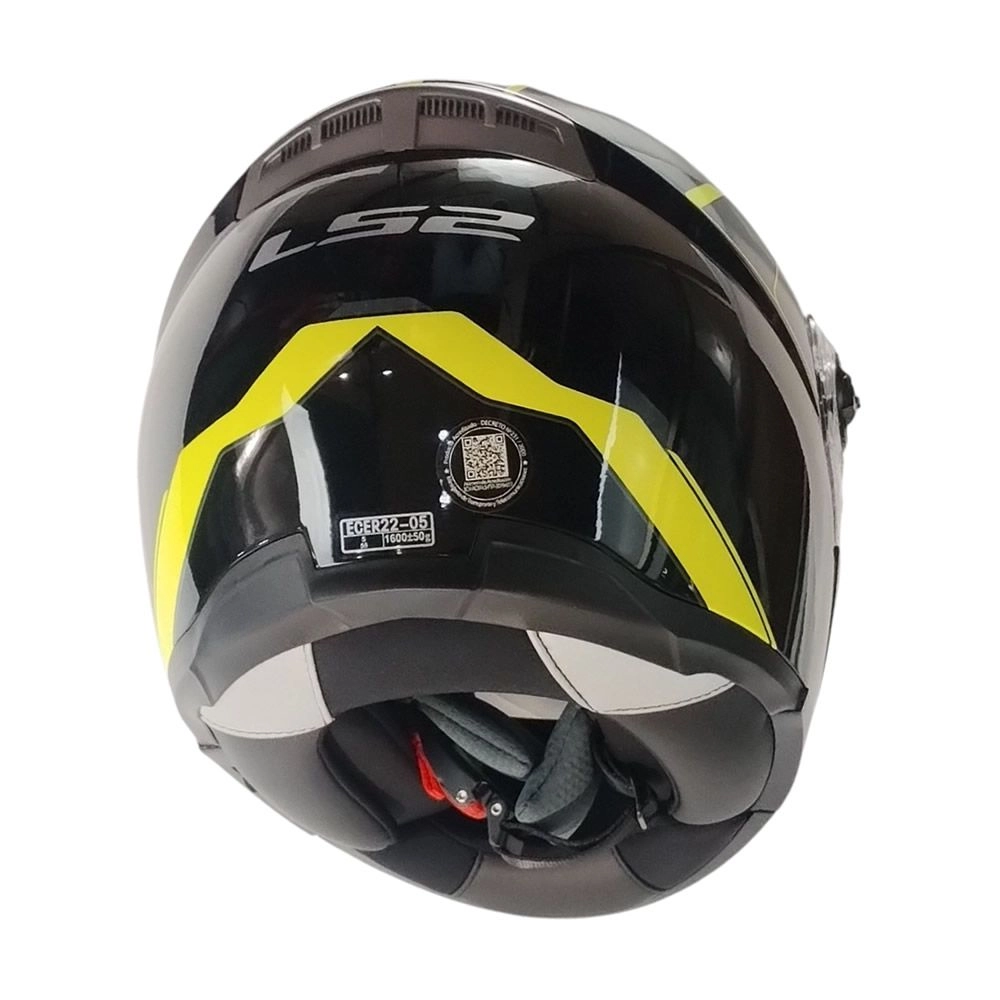 CASCO LS2 FF370 SHADOW NEGRO AMARILLO