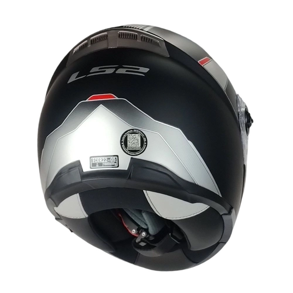 CASCO LS2 FF370 EASY SHADOW NEGRO GRIS MATE