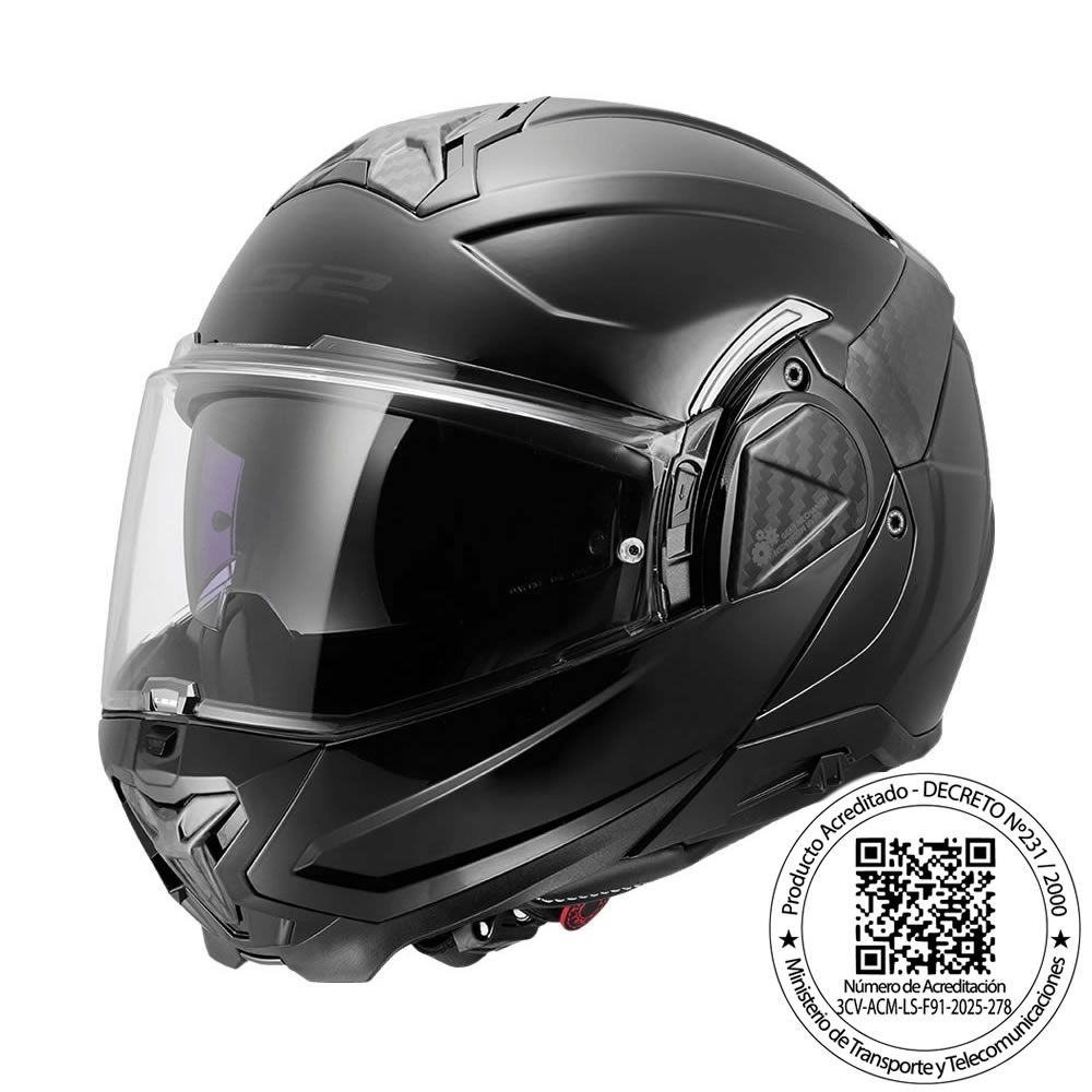 CASCO LS2 FF910 ADVANT II NEGRO MATE