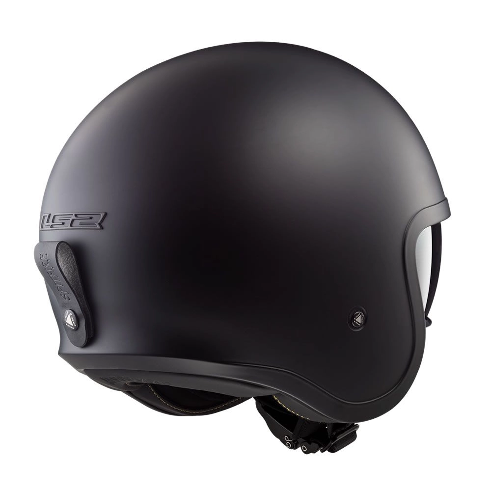 CASCO LS2 OF599 SPITFIRE II NEGRO MATE