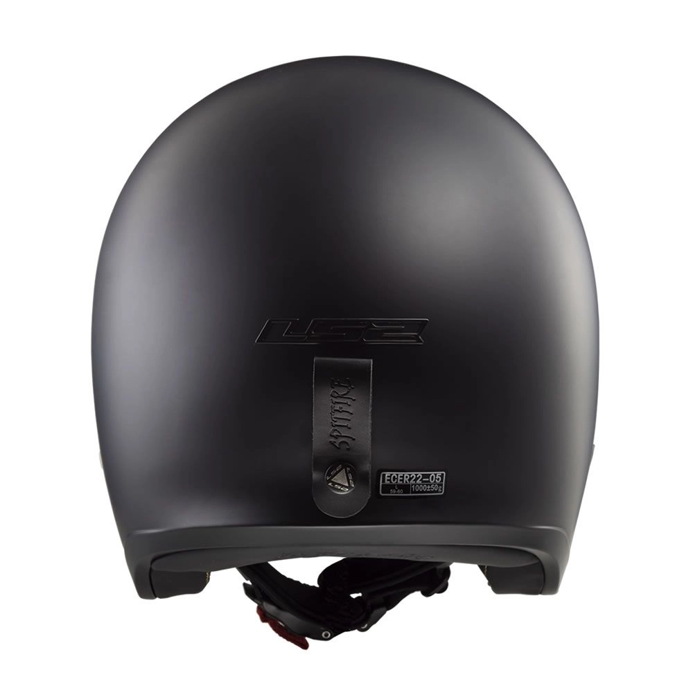 CASCO LS2 OF599 SPITFIRE II NEGRO MATE