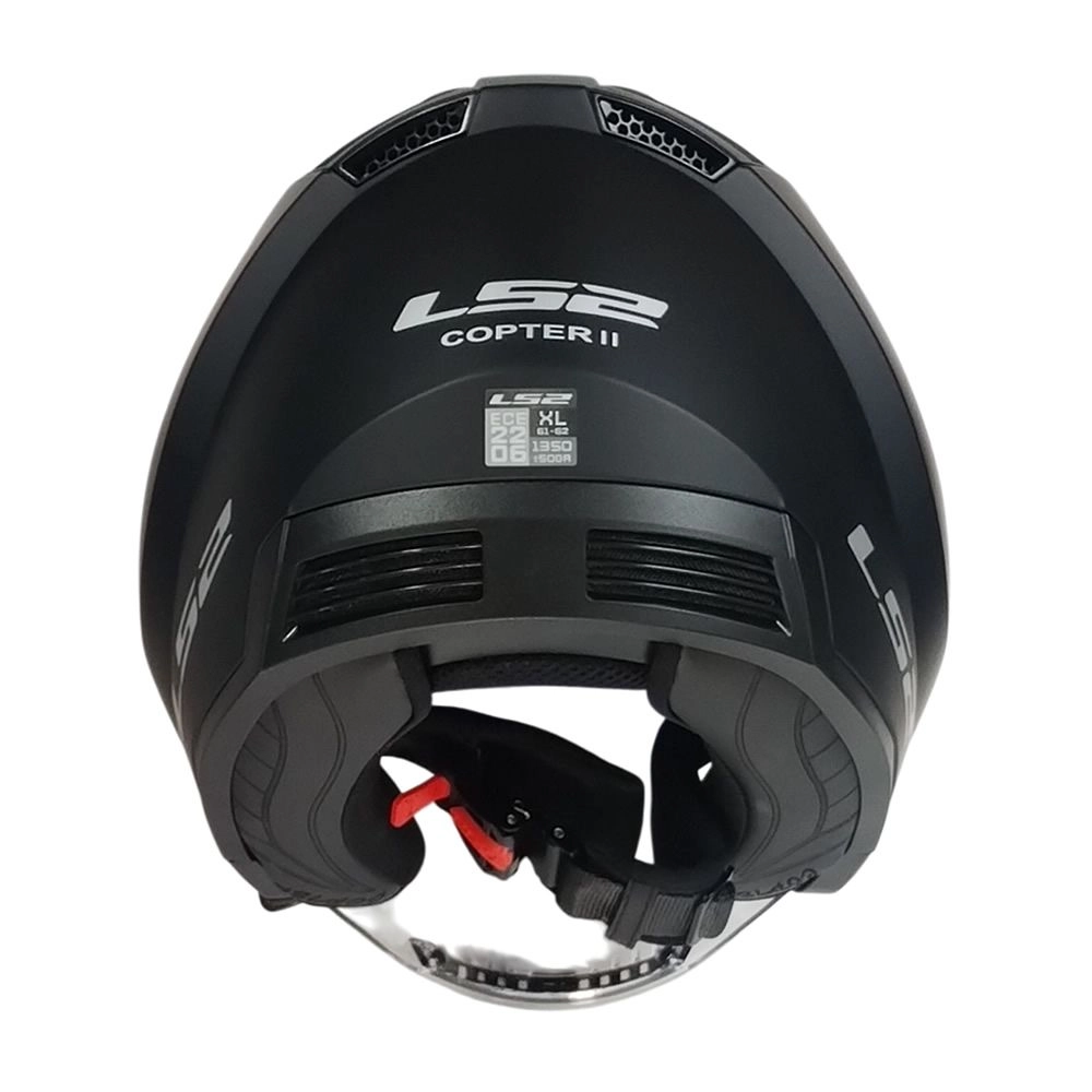 CASCO LS2 OF600 COPTER II NEGRO MATE