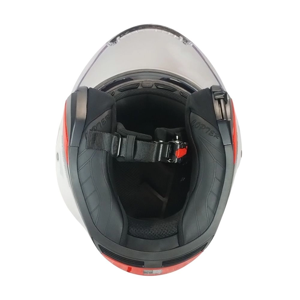 CASCO LS2 OF600 COPTER II URBANE BLANCO ROJO