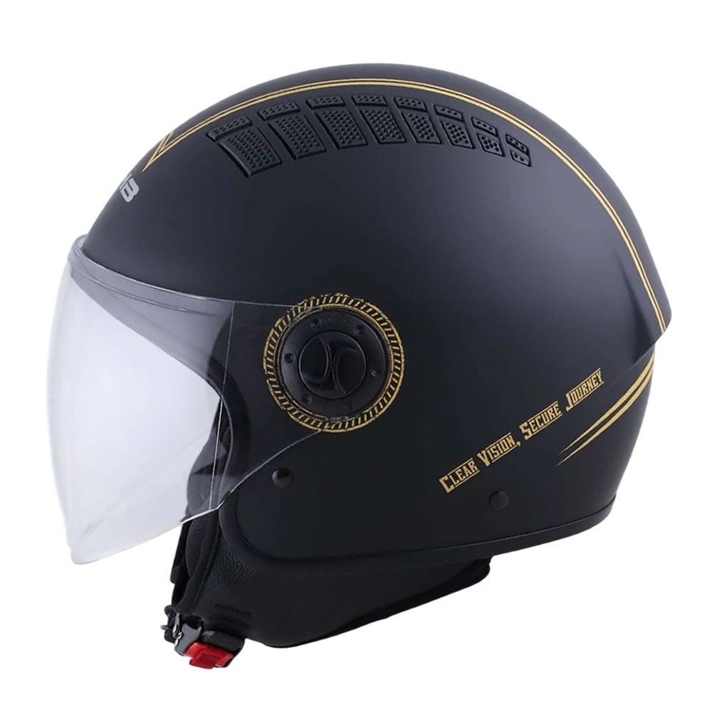 CASCO GHB 230 JOURNEY NEGRO DORADO MATE