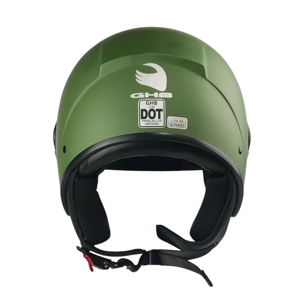 CASCO GHB 230 VERDE MILITAR MATTE