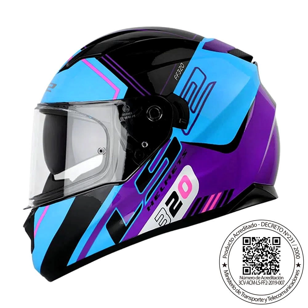 Cascos Integrales Cascos Para Moto Mujer Azul Ls2 Mujer Cascos