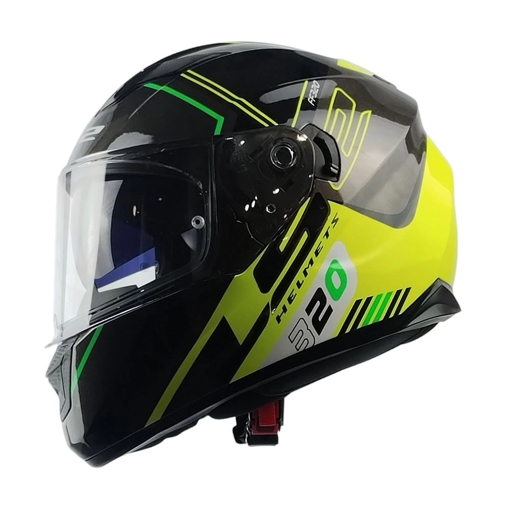 CASCO INTEGRAL LS2 FF320 STREAM EVO SCHE NEGRO AMARILLO