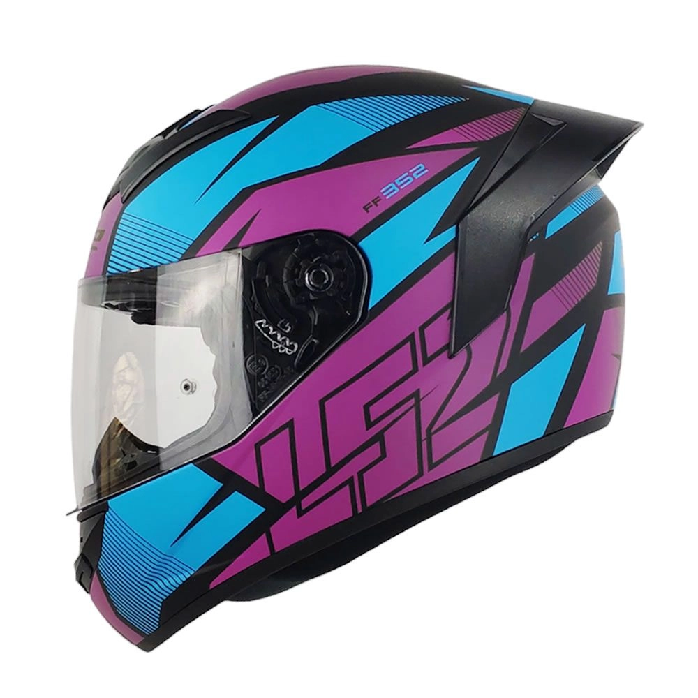 CASCO LS2 FF352 EVO AXTRO NEGRO AZUL MORADO MATE