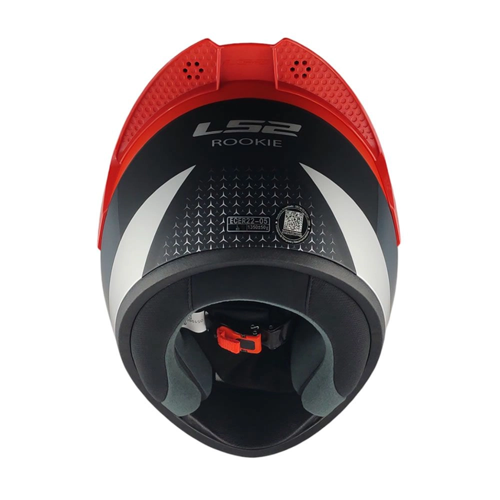 CASCO LS2 FF352 EVO MERCH ROJO SPOILER ROJO MATE