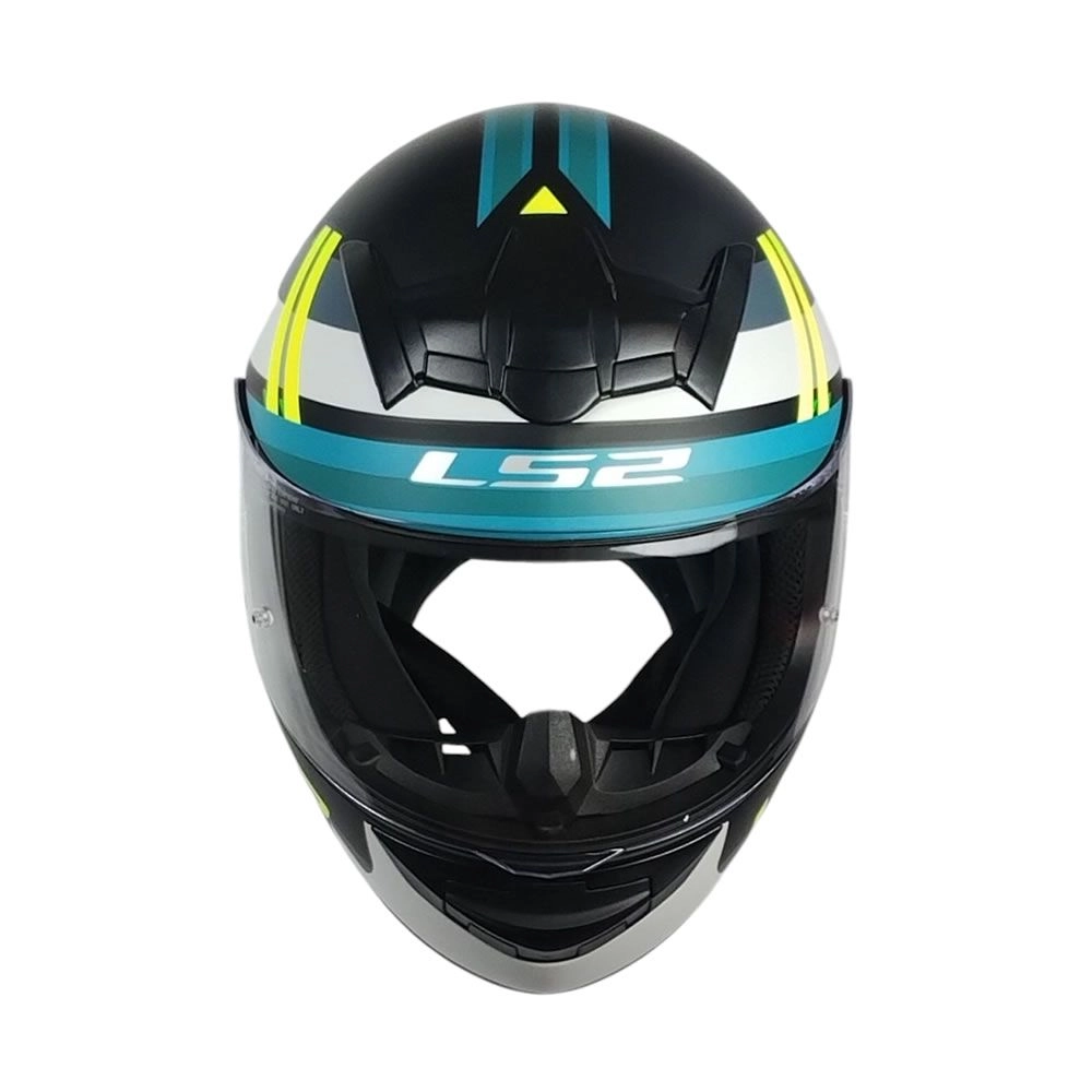 CASCO LS2 FF352 EVO ZENNA NEGRO AMARILLO MATE