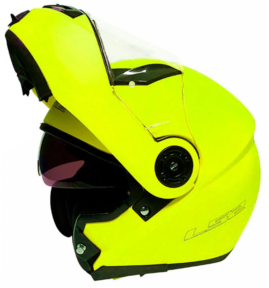 CASCO ABATIBLE LS2 FF370 EASY AMARILLO FLUO