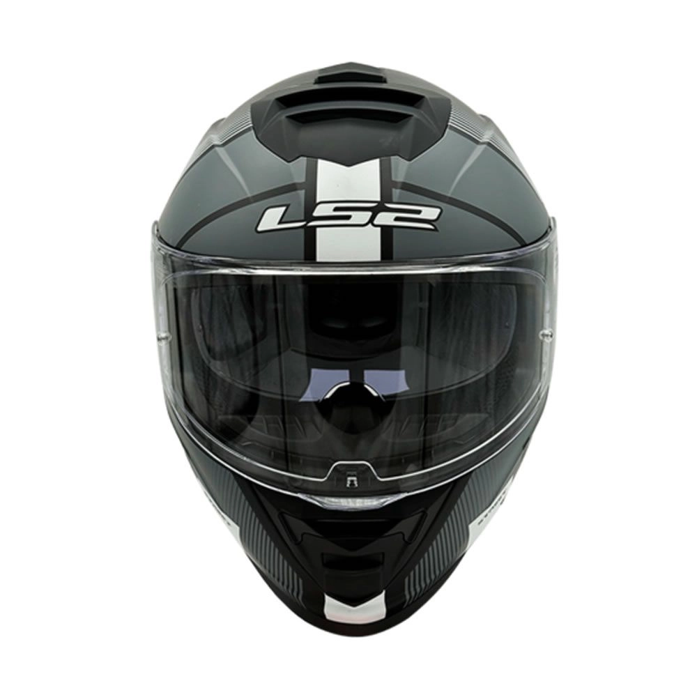 CASCO LS2 FF800 STORM II EPIC NEGRO BLANCO MATE