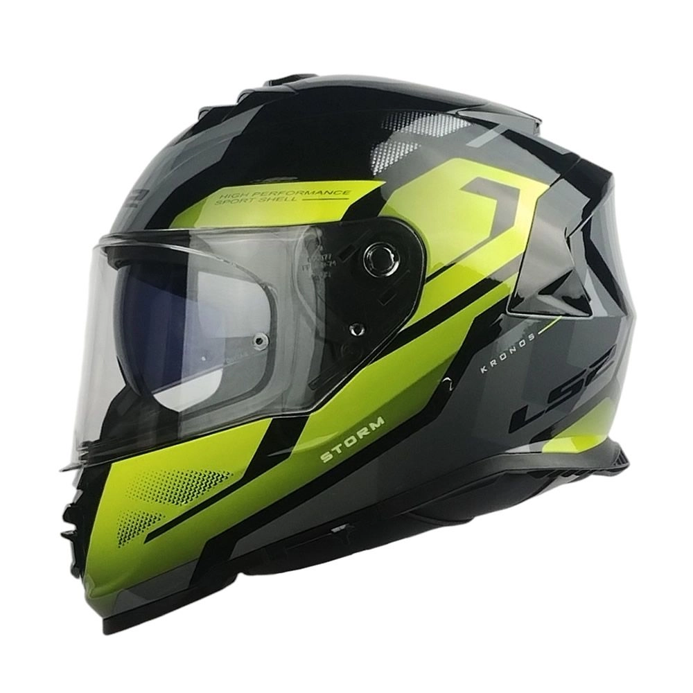 CASCO LS2 FF800 STORM II KRONOS AMARILLO GRIS