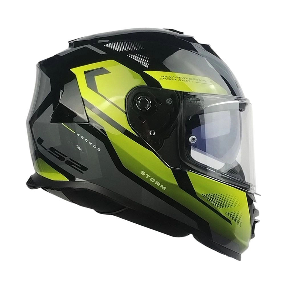 CASCO LS2 FF800 STORM II KRONOS AMARILLO GRIS