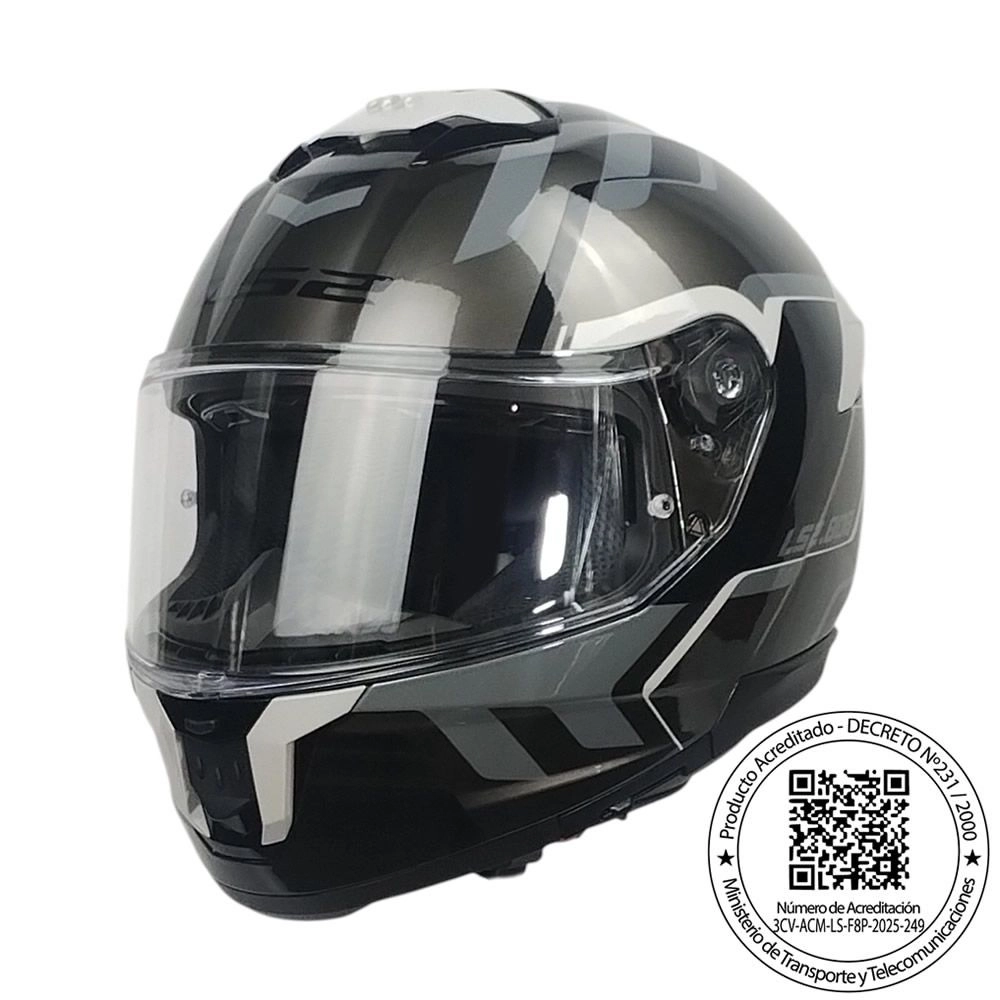 CASCO LS2 FF808 STREAM II OXIK JEANS GRIS