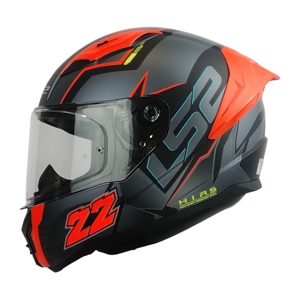 CASCO LS2 FF810 VIGO LIMITS NEGRO TITANIO MATE