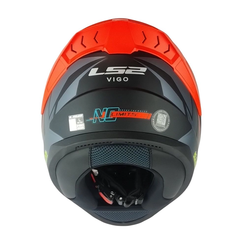CASCO LS2 FF810 VIGO LIMITS NEGRO TITANIO MATE