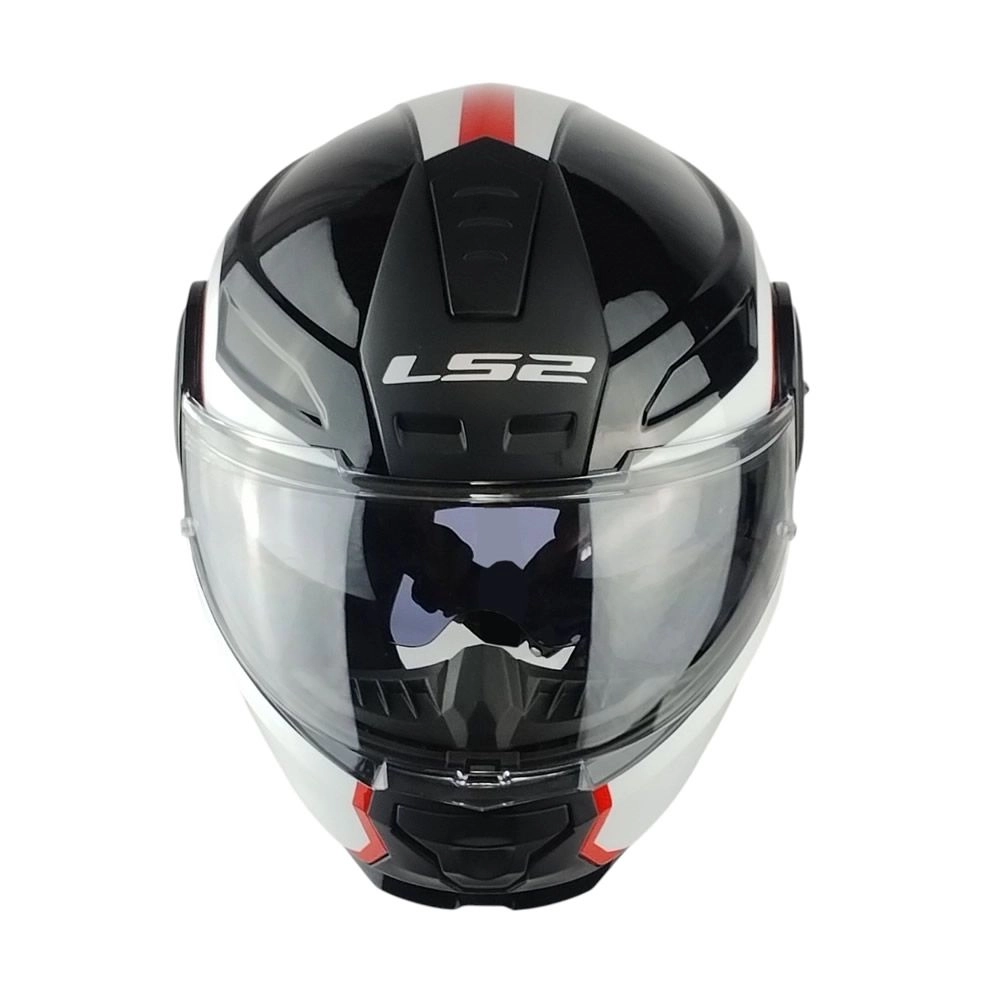 CASCO LS2 FF902 SCOPE II ARCH NEGRO BLANCO ROJO