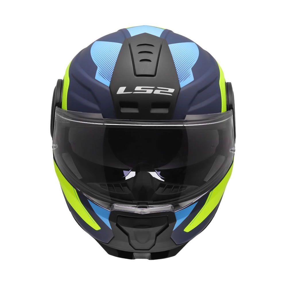 CASCO LS2 FF902 SCOPE II DURIA AZUL AMARILLO MATE