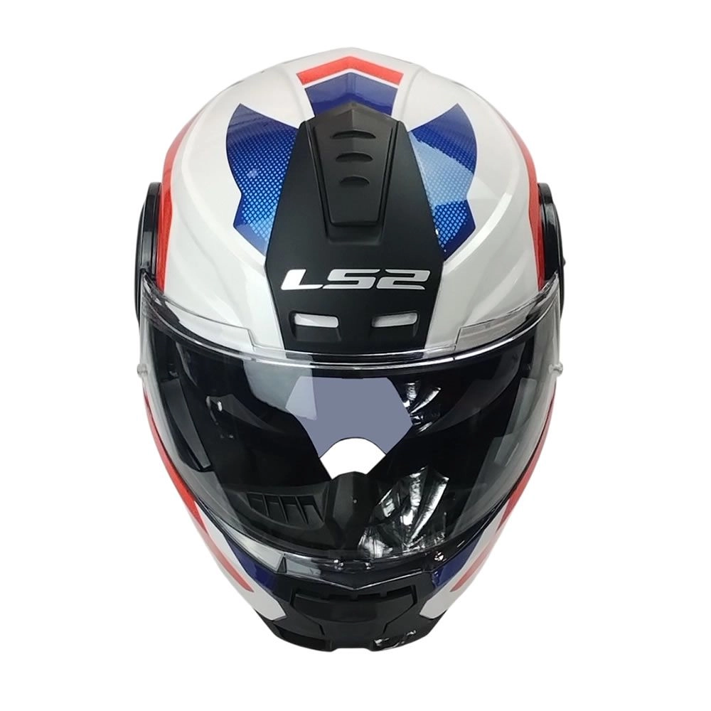 CASCO LS2 FF902 SCOPE II DURIA BLANCO AZUL ROJO
