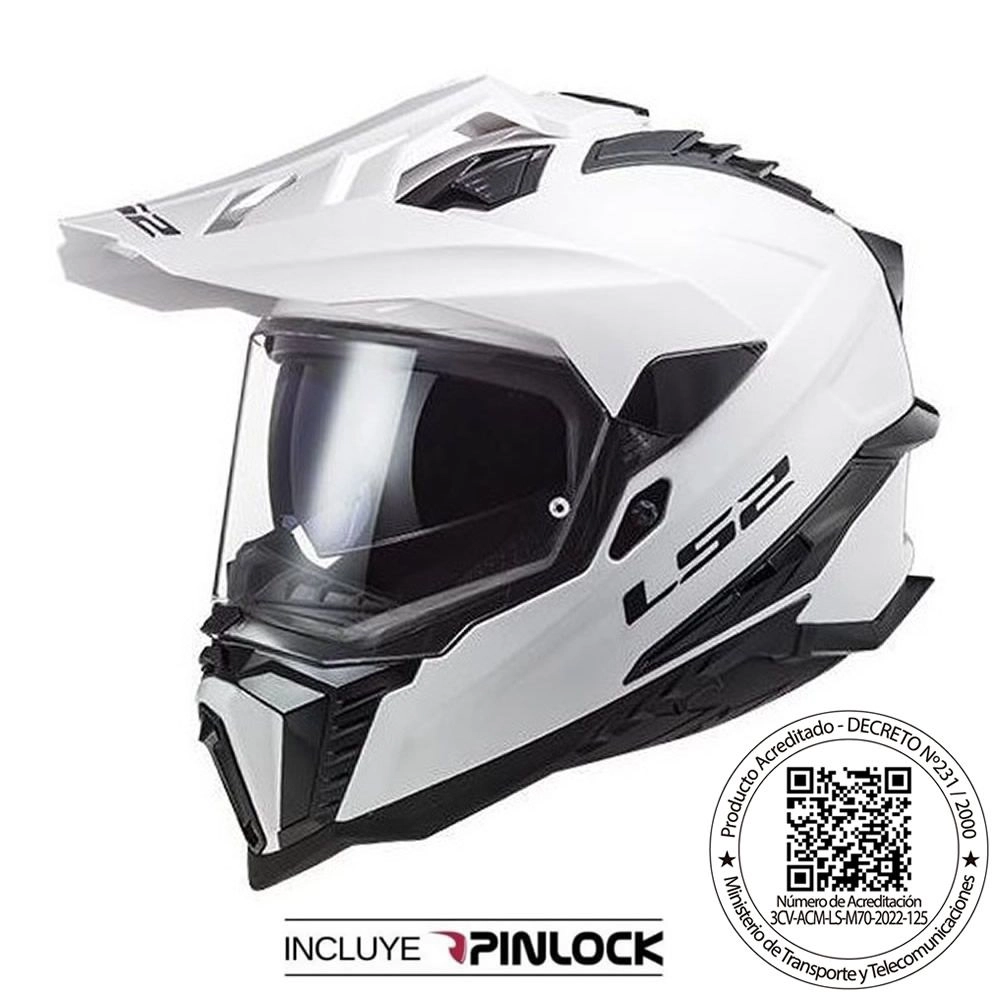 CASCO LS2 MX701 EXPLORER BLANCO