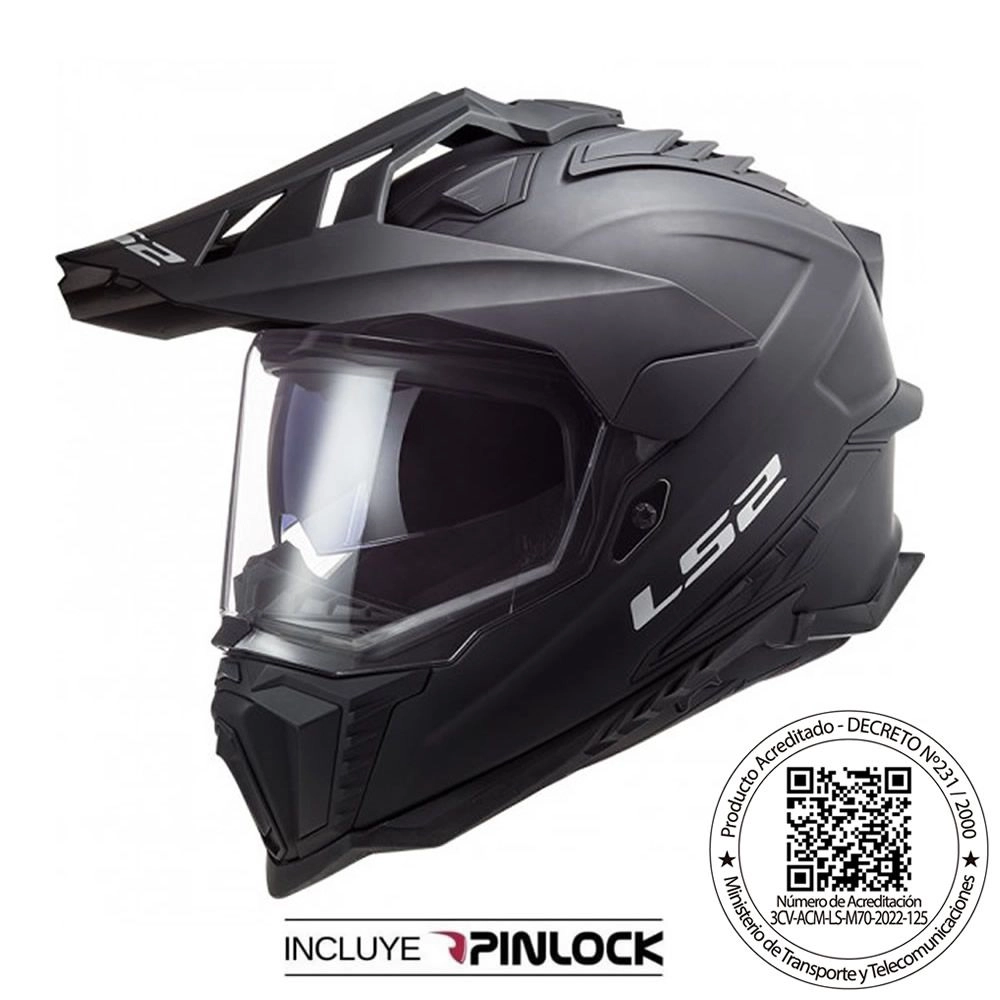 CASCO LS2 MX701 EXPLORER NEGRO MATE