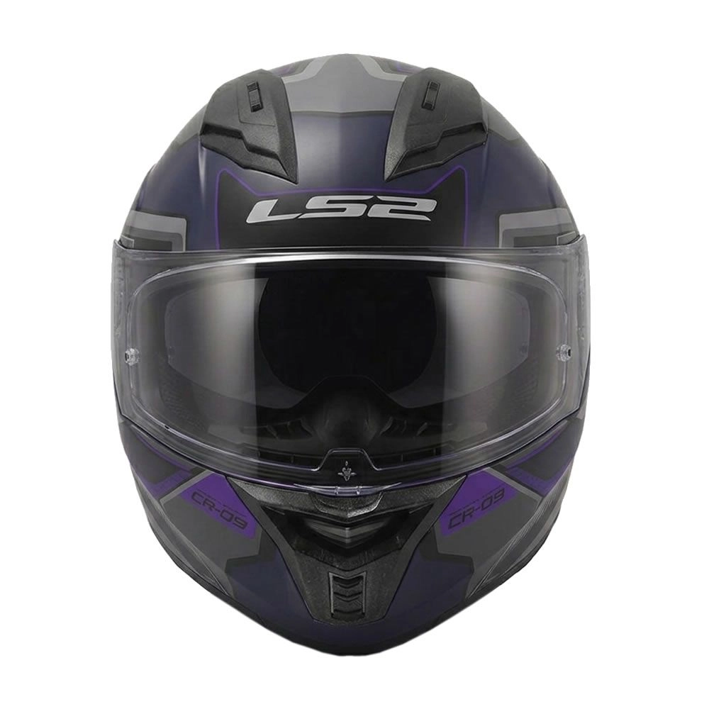 CASCO LS2 FF806 FUSION CE-09 AZUL GRIS MATE