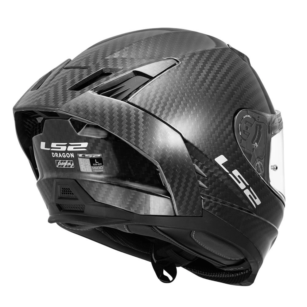 CASCO LS2 FF807 DRAGON C NEGRO MATE