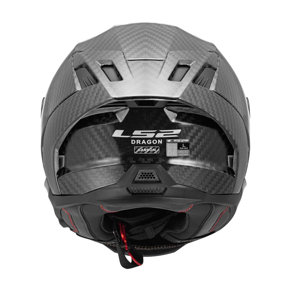 CASCO LS2 FF807 DRAGON C NEGRO MATE