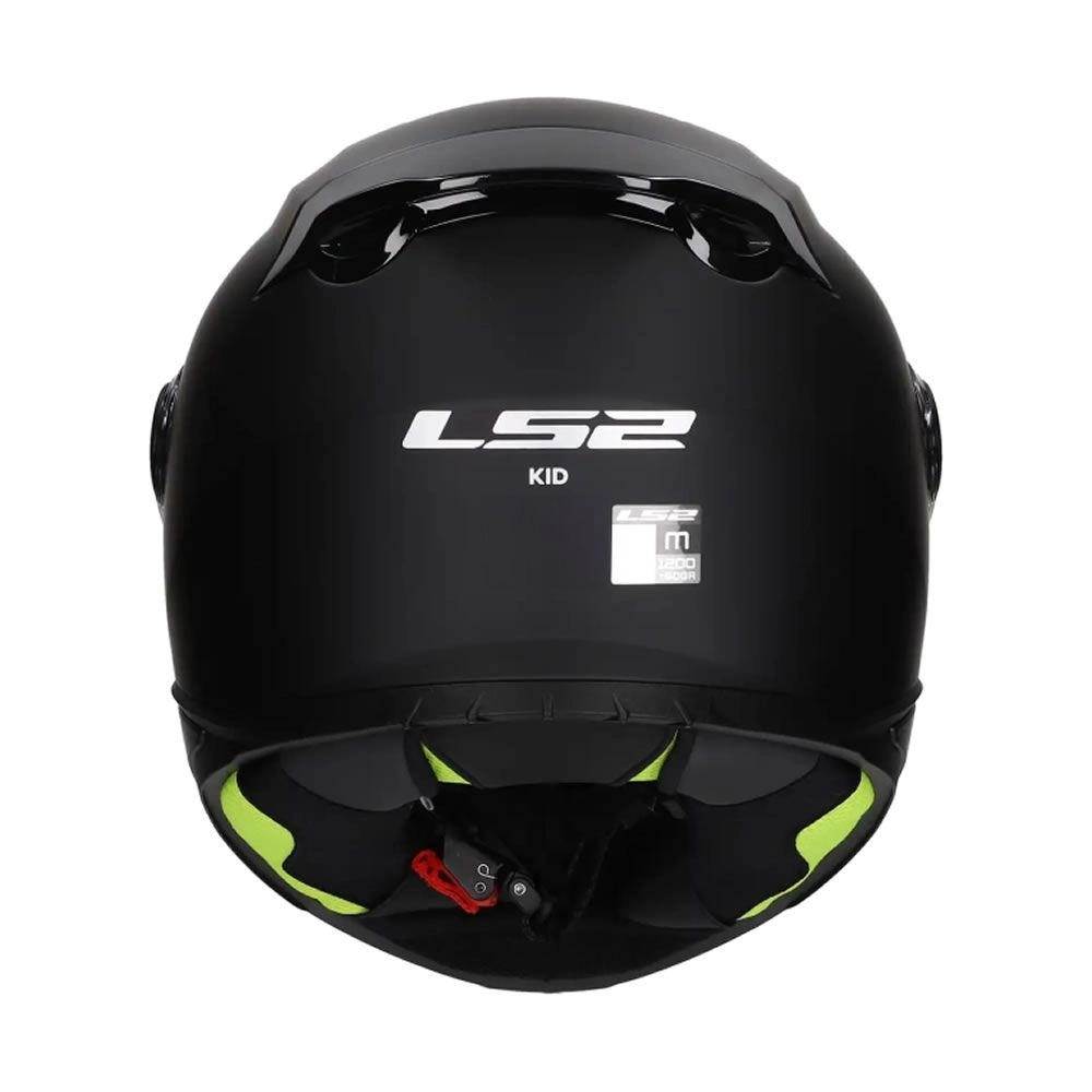 CASCO NIÑO LS2 FF812 KID NEGRO MATTE