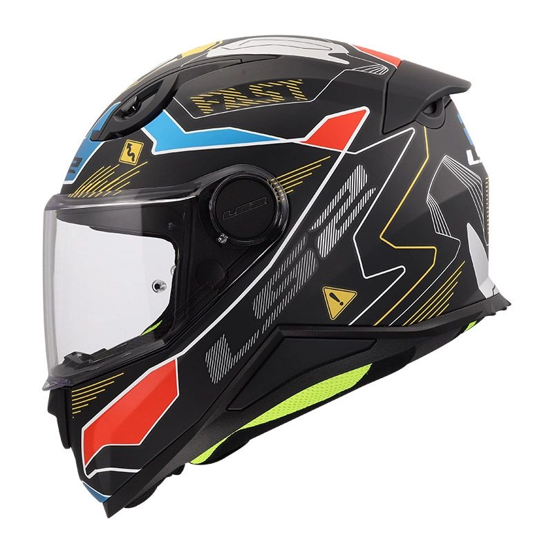 CASCO NIÑO LS2 FF812 KID ZERO GRIS ROJO MATE