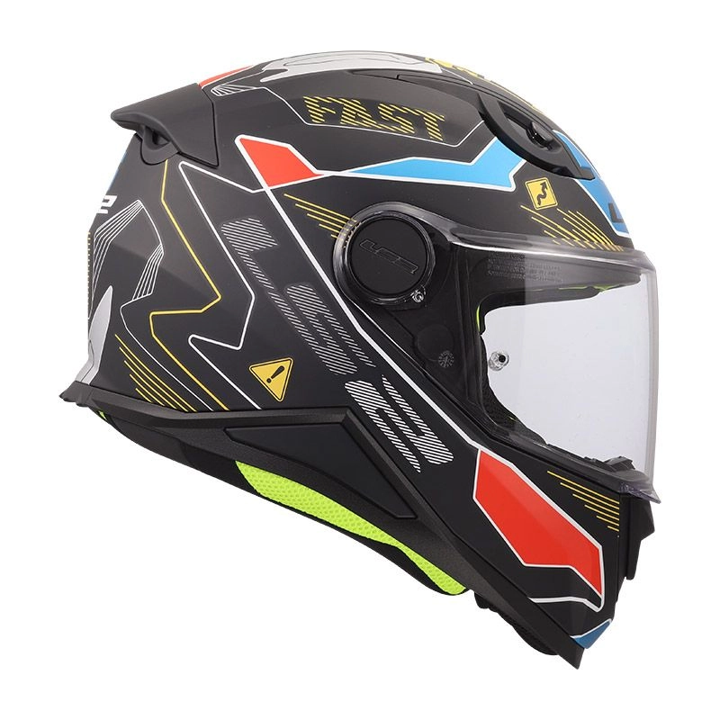 CASCO NIÑO LS2 FF812 KID ZERO GRIS ROJO MATE