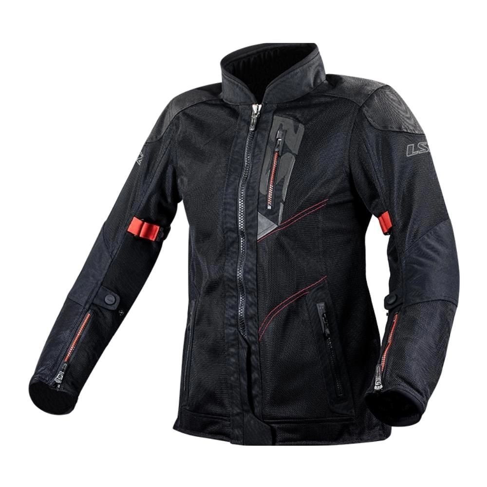CHAQUETA LS2 ALBA VERANO MUJER NEGRA