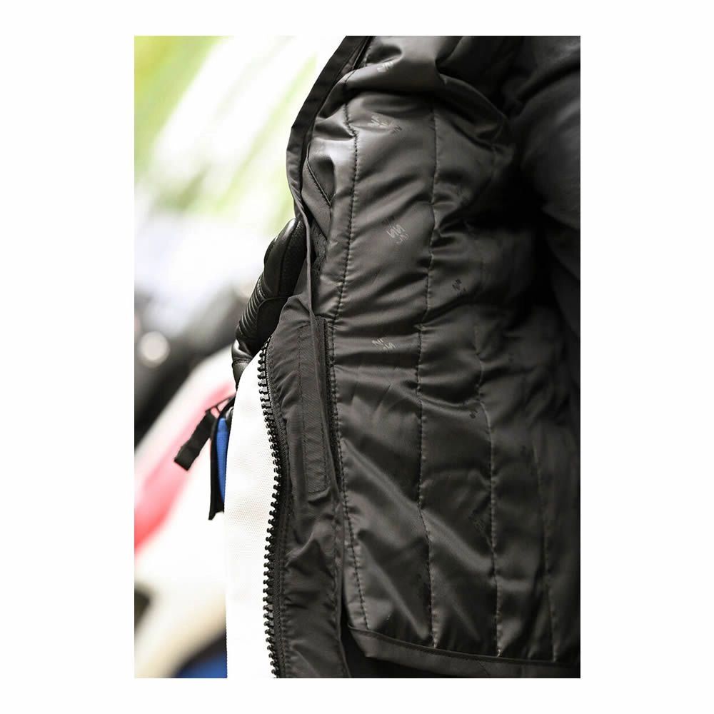 CHAQUETA LS2 NARVIK AZUL NEGRO GRIS ROJO