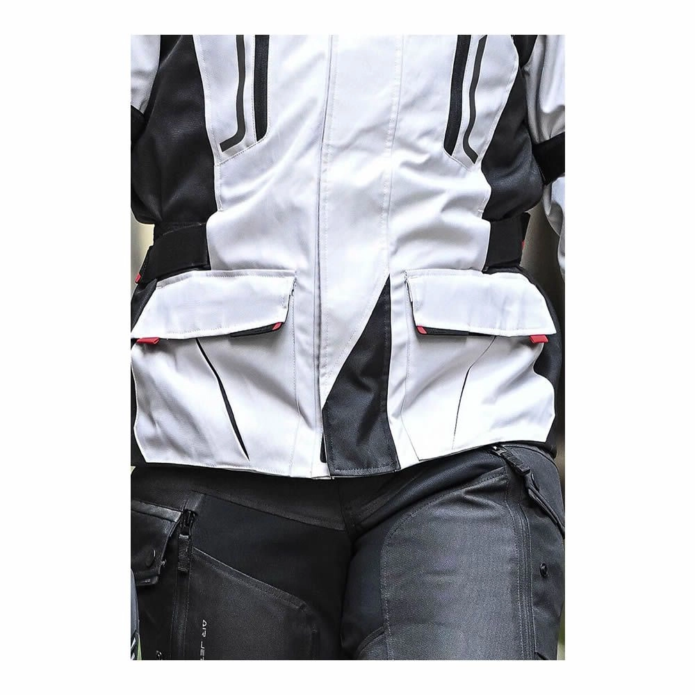 CHAQUETA LS2 NARVIK AZUL NEGRO GRIS ROJO